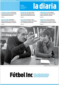 Tapa de la diaria del martes 13 de junio de 2017