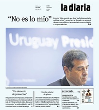 Tapa de la diaria del lunes 27 de julio de 2020