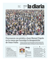Tapa de la diaria del miércoles 2 de setiembre de 2026