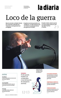 Tapa de la diaria del sábado 4 de enero de 2020