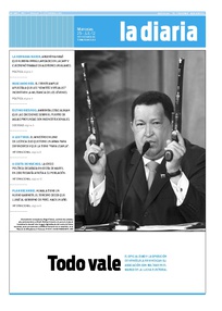 Tapa de la diaria del miércoles 25 de julio de 2012