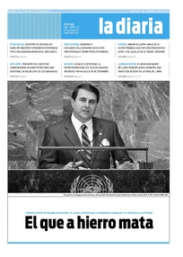 Tapa de la diaria del viernes 28 de septiembre de 2012