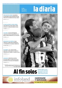 Tapa de la diaria del lunes 8 de febrero de 2010