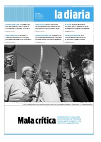 Tapa de la diaria del jueves 13 de septiembre de 2012