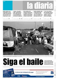 Tapa de la diaria del miércoles 24 de enero de 2007