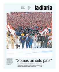 Tapa de la diaria del lunes 2 de enero de 2023