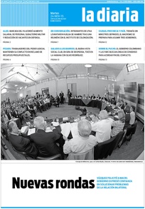 Tapa de la diaria del martes 24 de noviembre de 2015