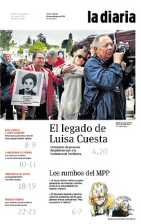 Tapa de la diaria del sábado 24 de noviembre de 2018
