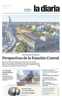 Tapa de la diaria del sábado 11 de abril de 2026