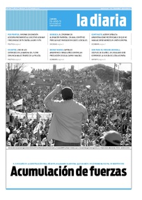 Tapa de la diaria del jueves 29 de agosto de 2013