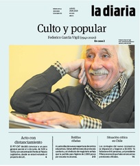 Tapa de la diaria del jueves 28 de mayo de 2020