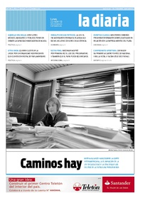 Tapa de la diaria del lunes 22 de noviembre de 2010