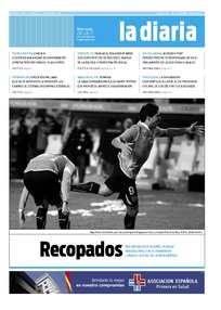 Tapa de la diaria del miércoles 20 de julio de 2011