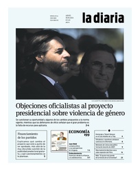 Tapa de la diaria del jueves 30 de mayo de 2024