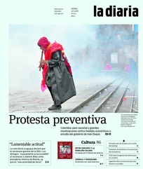 Tapa de la diaria del viernes 22 de noviembre de 2019