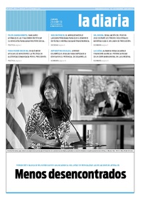 Tapa de la diaria del jueves 29 de abril de 2010