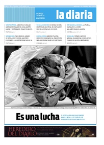 Tapa de la diaria del viernes 14 de marzo de 2014