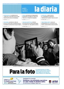 Tapa de la diaria del martes 27 de mayo de 2014