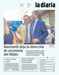 Tapa de la diaria del martes 2 de febrero de 2021