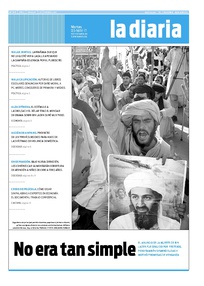 Tapa de la diaria del martes 3 de mayo de 2011