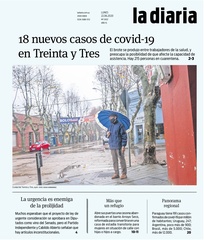Tapa de la diaria del lunes 22 de junio de 2020