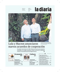 Tapa de la diaria del jueves 28 de marzo de 2024