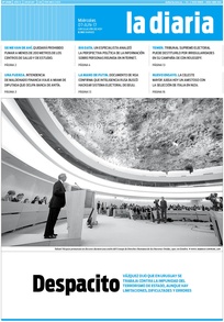 Tapa de la diaria del miércoles 7 de junio de 2017