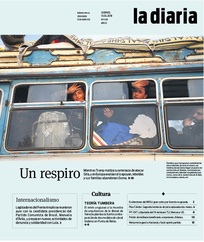 Tapa de la diaria del viernes 13 de abril de 2018