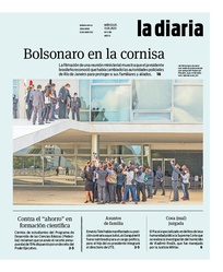 Tapa de la diaria del miércoles 13 de mayo de 2020