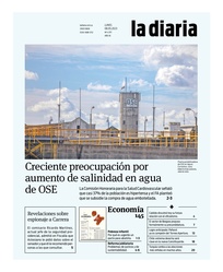 Tapa de la diaria del lunes 8 de mayo de 2023