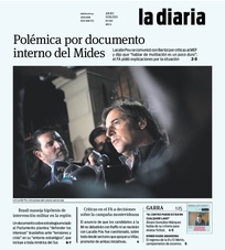 Tapa de la diaria del jueves 13 de agosto de 2020