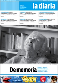 Tapa de la diaria del viernes 21 de julio de 2017