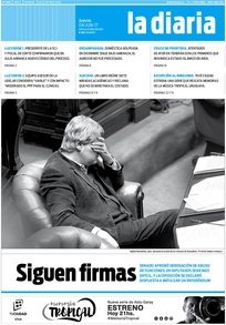 Tapa de la diaria del jueves 8 de junio de 2017