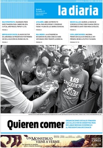 Tapa de la diaria del jueves 16 de marzo de 2017