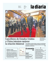 Tapa de la diaria del lunes 19 de junio de 2023