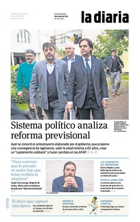 Tapa de la diaria del sábado 30 de julio de 2022