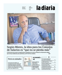 Tapa de la diaria del lunes 7 de junio de 2021