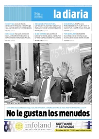 Tapa de la diaria del martes 6 de abril de 2010