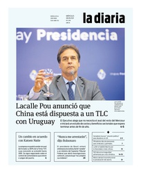 Tapa de la diaria del miércoles 8 de septiembre de 2021