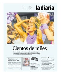 Tapa de la diaria del jueves 9 de marzo de 2023