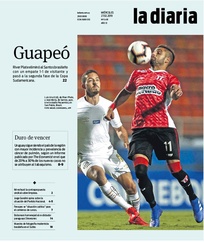 Tapa de la diaria del miércoles 27 de febrero de 2019