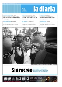 Tapa de la diaria del viernes 19 de julio de 2013