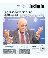 Tapa de la diaria del viernes 24 de julio de 2020