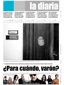 Tapa de la diaria del jueves 24 de mayo de 2007