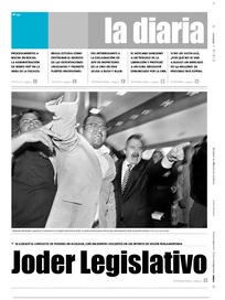 Tapa de la diaria del miércoles 14 de marzo de 2007