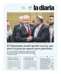Tapa de la diaria del martes 31 de marzo de 2026