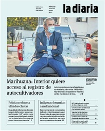 Tapa de la diaria del miércoles 10 de marzo de 2021