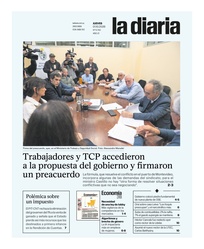 Tapa de la diaria del jueves 1 de octubre de 2026