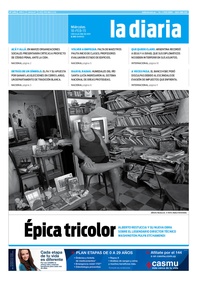 Tapa de la diaria del miércoles 18 de febrero de 2015