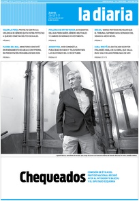 Tapa de la diaria del jueves 28 de septiembre de 2017